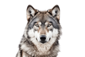wolf Aan transparant achtergrond. ai png