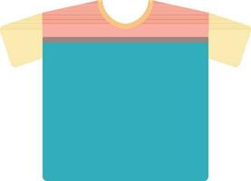 Stylish tshirt on white background. vector