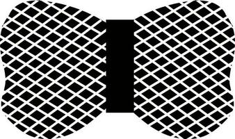 Illustration of black and white yarn. vector