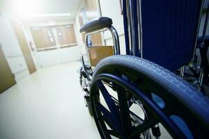 Hospital Hallway Wheelchair photo