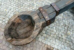 Wooden Catapult Bucket photo