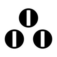 Tablets Glyph Icon Design vector
