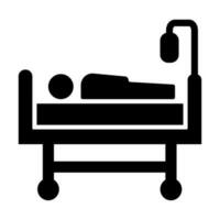 Medical Treatment Glyph Icon Design vector