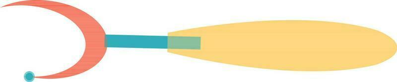 Isolated seam ripper in flat style. vector