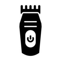 Shaving Machine Glyph Icon Design vector