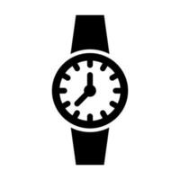 Casual Watch Glyph Icon Design vector