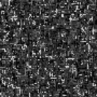 Seamless gray camouflage pattern with Pixel retro effect. Small mixed particles. Dense abstract background. Army or hunting masking texture for apparel, fabric, textile, sport goods. vector