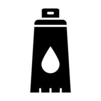 Face Wash Glyph Icon Design vector