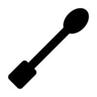 Spatula Glyph Icon Design vector