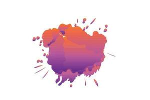Paint color splash vector illustration