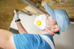 Insulating Material Installation photo