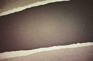 Brown Torn Paper Background photo