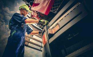 Semi Truck Maintenance photo