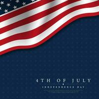 USA 4th of July, Independence Day USA, Vector illustration