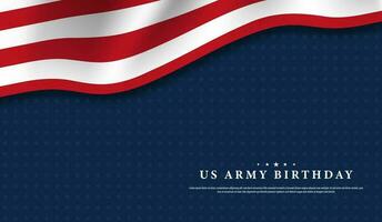 US. Army Birthday, Vector illustration