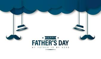 Happy Father's Day vector illustration