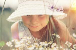 Girl Exploring the Nature photo