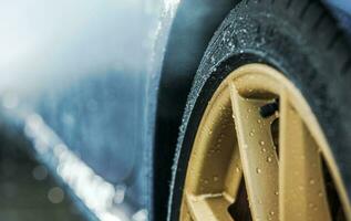 Weather Elements and the Car Wheels photo