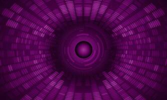 Modern Holographic Globe on Technology Background vector