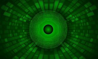 Modern Holographic Globe on Technology Background vector