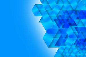 Geometric Blue Background photo