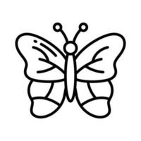 cheque esta hermosamente diseñado icono de mariposa fácil a utilizar y descargar vector