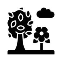 Check this beautifully designed icon of spring scene in editable style, ready to use icon vector