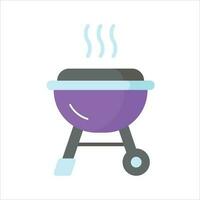 An amazing Bbq grill vector design in modern style, easy to use icon