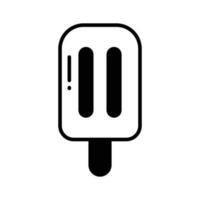 Ice pop icon in modern style, ready to use and download popsicle vector