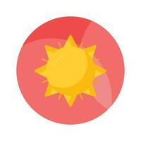 Grab this amazing icon of sunshine, an editable of sunrise in trendy style vector