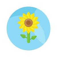 hermosamente diseñado icono de girasol en editable estilo, fácil a utilizar icono vector