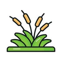 Beautifully designed vector of reed in editable style, ready to use icon