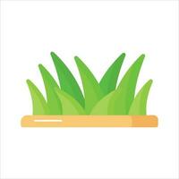 Lawn grass icon in trendy style, ready to us premium icon, isolated on white background vector