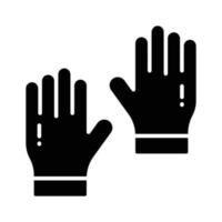 agarrar esta increíble icono de guantes en editable estilo, aislado en blanco antecedentes vector