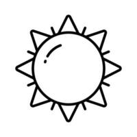 Grab this amazing icon of sunshine, an editable of sunrise in trendy style vector