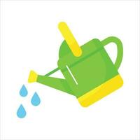 An icon of watering can in editable style is up for premium use, gardening equipment vector