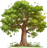 hickory arbre transparent Contexte png