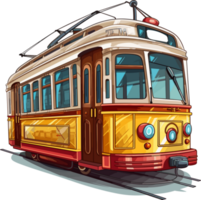 tram transparent Contexte png