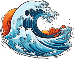 wave design, wave png