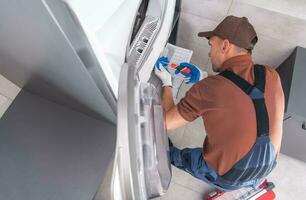 Broken Residential Washing Machine photo