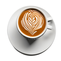 Cappuccino Kaffee Tasse auf durchsichtig Hintergrund png