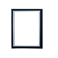 Empty blank frame mockup, blank picture frame template, empty frame design, frame mockup on transparent background, minimalistic frame clipart png