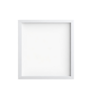 white blank frame with  white border mockup, Empty blank frame mockup, blank picture frame template, frame mockup on transparent background,  minimalistic frame clipart png