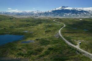 Norwegian Saltfjellet-Svartisen National Park Camper Boondocking photo