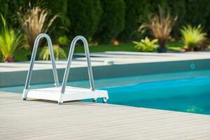 Residential Outdoor Swimming Pool Ladder photo