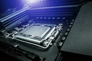 New Generation Modern Computer Processors CPU photo
