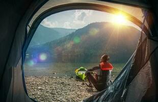 Tenting and Kayaking photo