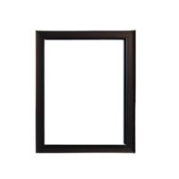 Empty blank frame mockup, blank picture frame template, empty frame design, frame mockup on transparent background, minimalistic frame clipart png