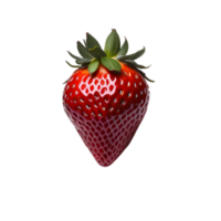 isolato fragola frutta fotografia, frutta clipart, mirtillo grafica, fragola 3d rende, fragola su trasparente sfondo png