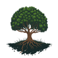 wereld milieu , wereld bosbouw dag, aarde dag, opslaan bomen, bladerrijk boom, boom elementen, boom illustraties, bos-thema clip art, botanisch boom illustraties, boom clip art png